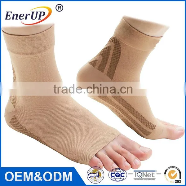 Plantar Fasciitis Foot Sleeves Ankle Graduated Compression Sleeves photo-4