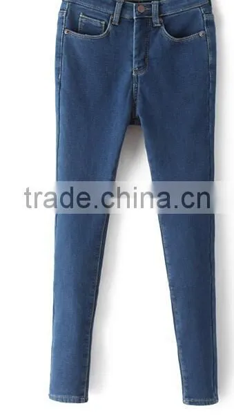 Runwaylover EY0631P Europe Style 2017 Ladies Fashion High Waist Denim Jeans photo-5