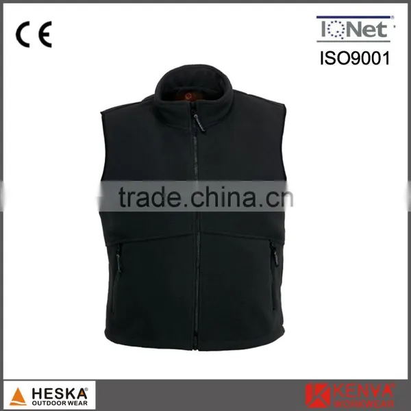 Wholesale Casual Waistcoat Thick Men Polar Fleece Vest photo-4