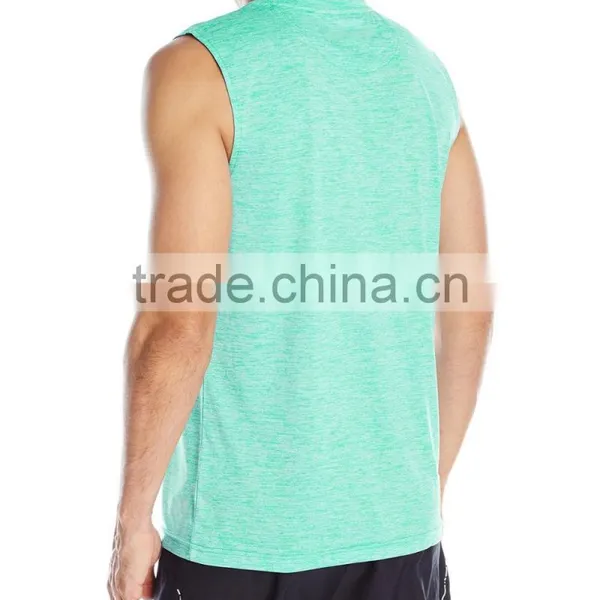 Men's Soft Lightweight Sport Sleeveless T-shirt photo-6