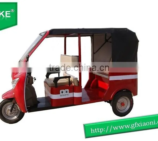 Promotion Hotsale LUKE Electric Vehicle/china Tricycle/passenger Auto Rickshaw photo-3