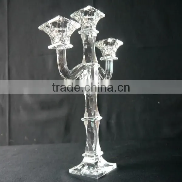 Long-stemmed Glass Candle Hold.. photo-3
