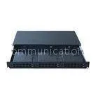 1U 19Rack Mounted Rack Mount Fiber Patch Panel for 3pcs MPO Cassettes