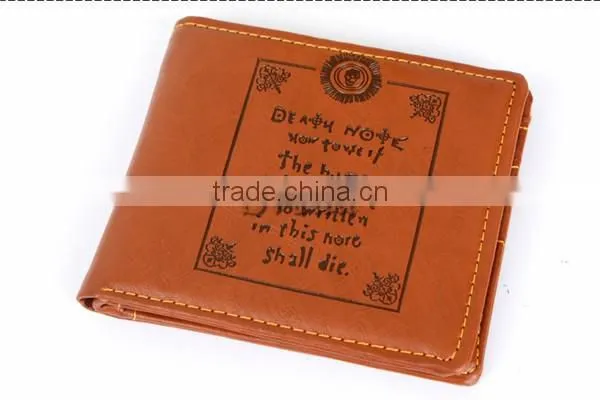 Death Note PU Wallet Cosplay L Purse Costume Accessory Wallet Short Wallet Hight Quality photo-3