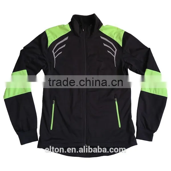 Men's Single Windproof Waterproof Reflective Soft Shell Jacket High Quality photo-3
