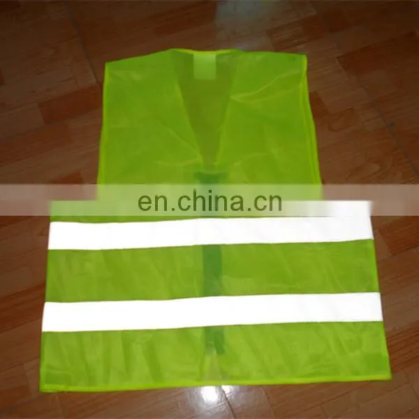 EN10471 Wholesale Hi Vis Reflective Fluorescent Polyester Polise Vest photo-2
