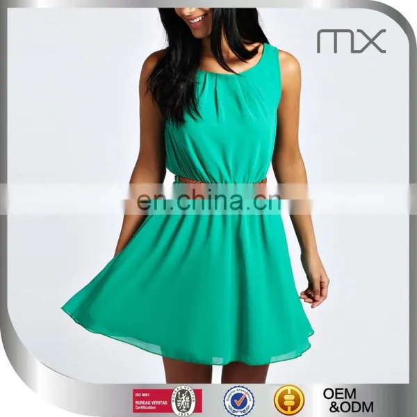 Stylish Dresses Green Indian Skirt and Blouse Girl Party Wear Western Dress Short Dresses for Confirmation Xxxxl Women Clothing