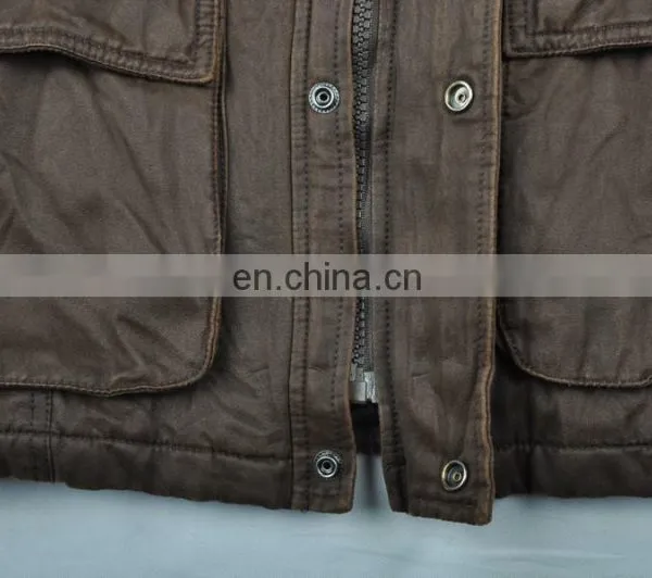 2017 Hot Sale Fashion Men Cotton Wash Jacket photo-6