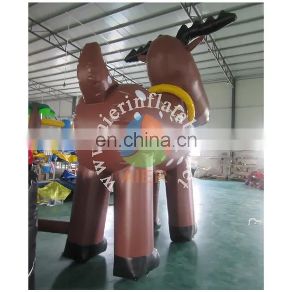 4m High Inflatable Christmas Elk for Yard Decoration photo-2