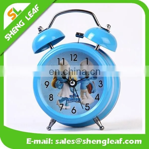 Metal Bell Ring the Alarm Clock Watch the Clock Creative Cartoon Clock photo-6