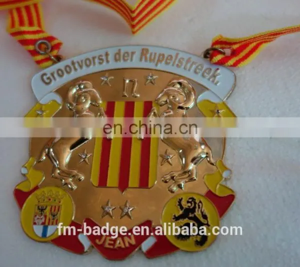 Custom Soft Enamel Carnival Medal With Ribbon photo-5