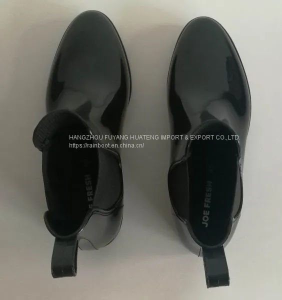 Hi-Q Popular Style Women Shoes,New Fashion Lady Rain Shoes,Recreation Rain Shoes,Elastic Ladies Rain Shoe photo-3