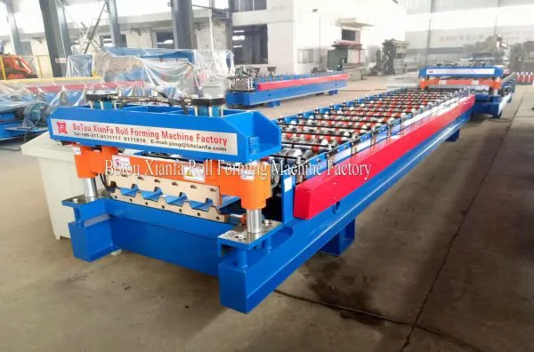 Latest Designed Profile Metal Roofing Roll Forming Machine photo-2