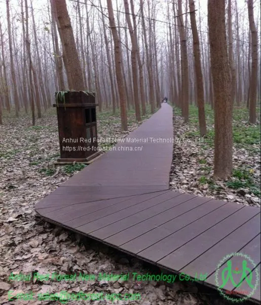 Park/garden/yard Landscape Decoration Wpc Decking Floor