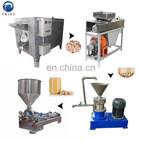 Peanut Butter Manufacturers Peanut Butter Production Equipment Commercial Peanut Butter Maker Machine photo-3