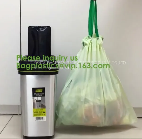 Eco Friendly Compostable Waste Bags 100% Biodegradable Garbage Bags Made From Cornstarch,Biodegradable Bags Garbage Bags photo-5