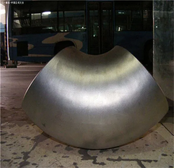 For Pressure Vessel Caps Semi-ellipsoidal Alloy Steel Pipe Elbow photo-3