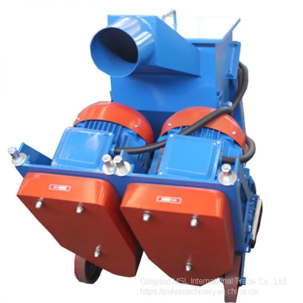 Concrete shot blasting machine