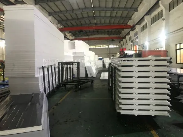 EPS/XPS Core Sandwich Panel Price for Warewhouse and Workshop Wall Panel photo-2
