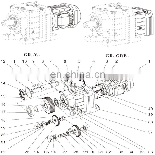 Hot Sale Multilayer Ceramic Capacitor High Torque Helical Bevel Gear Reductor Quality Kht Orifice Reducer photo-4