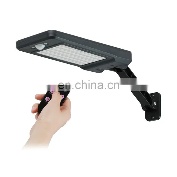 60 LED Solar Street Lights Outdoor, 900LM Wireless Waterproof Motion Sensor All In One Solar Street Lights photo-2