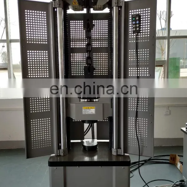 WAW-2000D 2000kn 200ton Computer Control Electro-Hydraulic Hydraulic Wire Rope Tensile Tester Machine photo-5