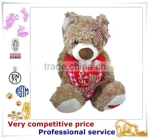 OEM Stuffed Toy,Custom Plush Toys, Stuffed Teddy Bear With Heart Toys photo-4