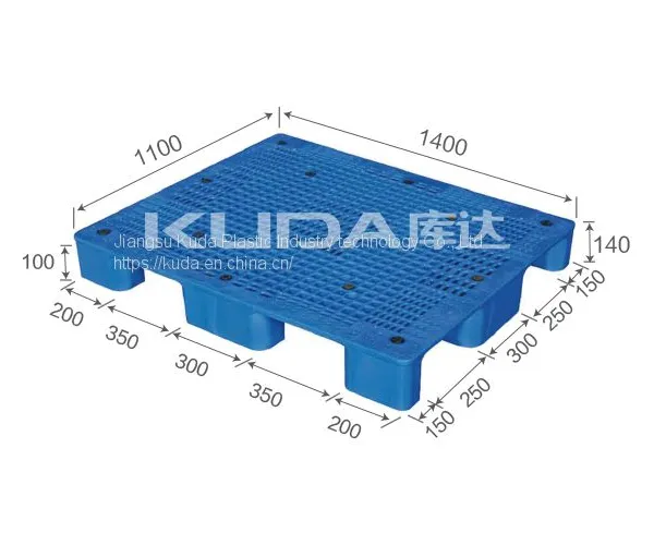 High-density Virgin PE of China Manufacturer 1411B WGJJ PLASTIC PALLET