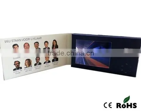 2.8 Inch Video Brochure Card Lcd Video Capture Business Card photo-5