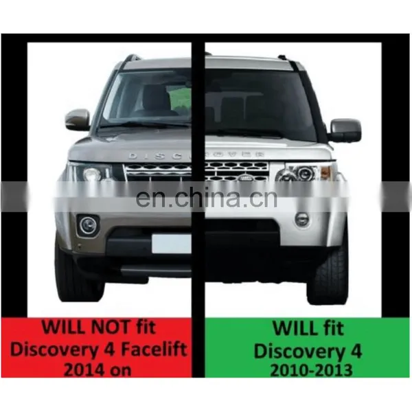OEM LR014318 LR014319 Front Bumper Air Deflector Spoiler for Land Rover Discovery 4 2009- photo-3