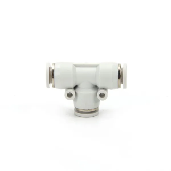 SMC 3 Way PE Series Union Tee Pneumatic Quick Connect Air Hose Fittings photo-5