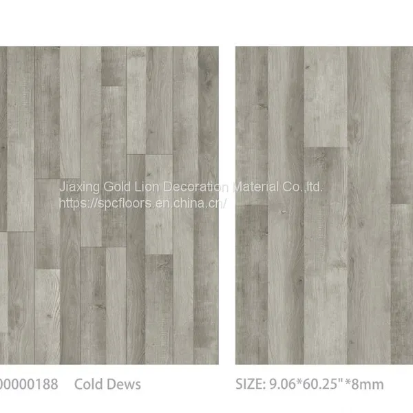 SPC Vinyl Flooring B188 Cold Dews