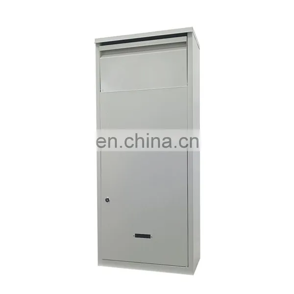 Modern Parcel Drop Box Delivery Box Outdoor Steel Mailbox-Anti-theft Design photo-2