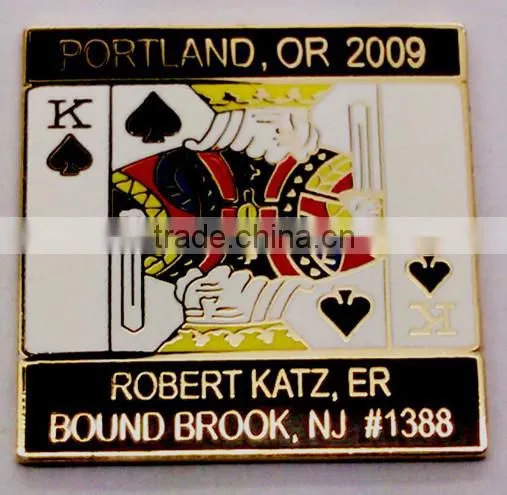 Custom Lapel Pins Metal Lapel Pin Poker Lapel Pins photo-2