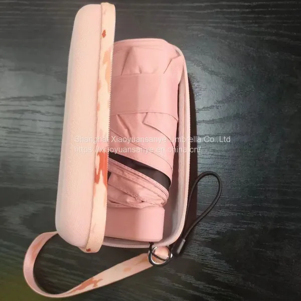 Three Fold Automatic Sunscreen Umbrella With Black Glue photo-4