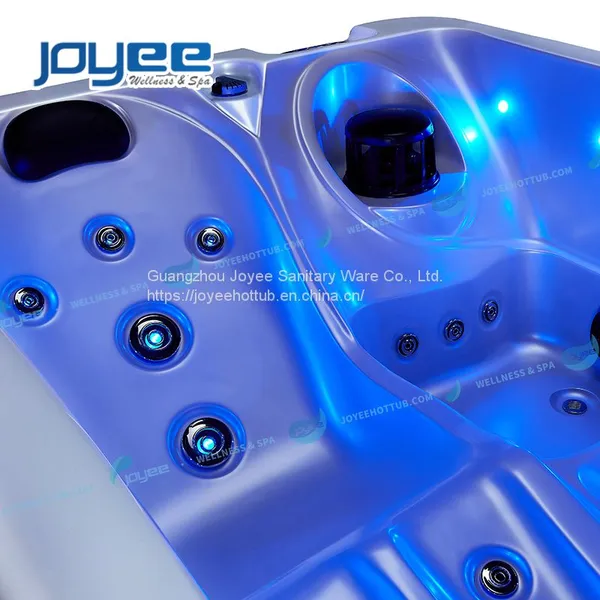 JOYEE 2 Person Small Size Balboa Control System Outdoor Whirlpool Spa Hot Tub photo-2