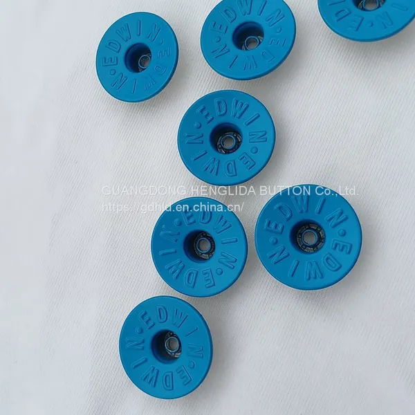 2023 Customized Wholesale Metal H-shaped Button Jeans Buttons for Jeans Clothing photo-3