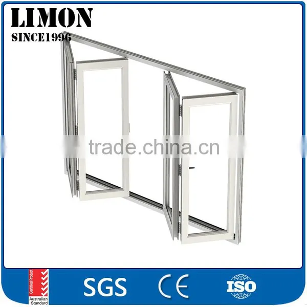 Energy Efficient Aluminum bi Fold Door With Thermal Break Profile photo-2