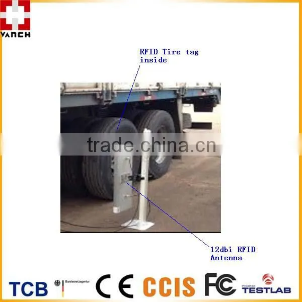 UHF RFID Tyre Tag/Truck Tire Patch Tag for Anti-theft South America photo-2