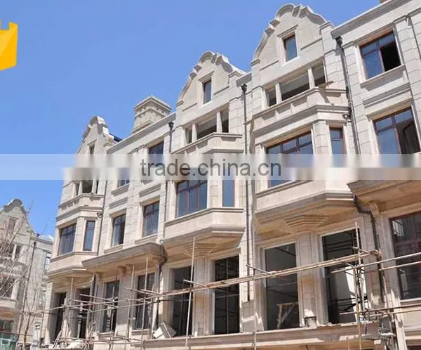 Good Quality Natural Wall Cladding Polished Beige Marble Slabs photo-3