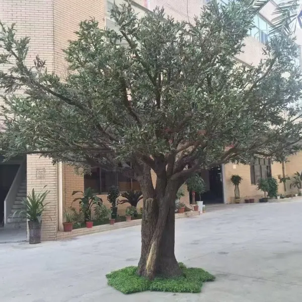 Large Artificial Olive Trees Artificial Decor Simulation Plant Fake Olive Trees for Landscape Project photo-2