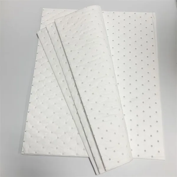 China Supplier 100% Polypropylene Oil Absorbent Pad for Oil Spill Control photo-5