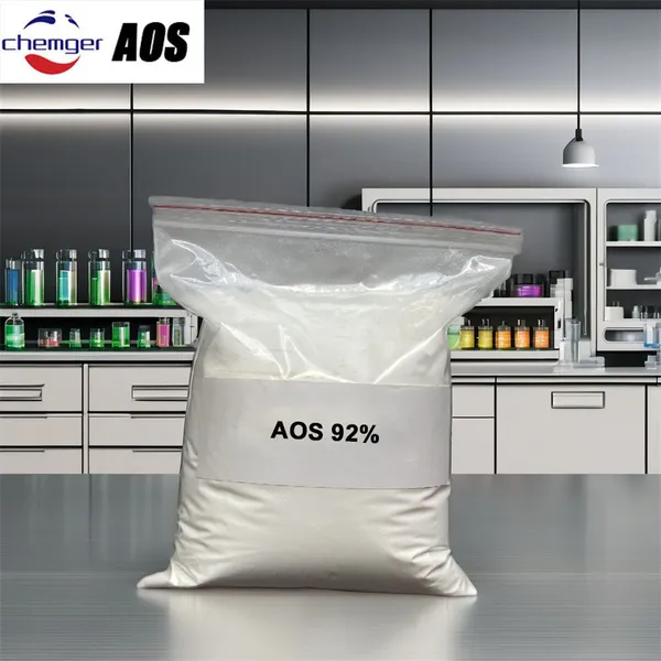 Biodegradable Surfactant Anionic Surfactants Sodium Alpha-Olefin Powder Sulfonate Aos 35%/38%/39%/92% CAS 68439-57-6 photo-3