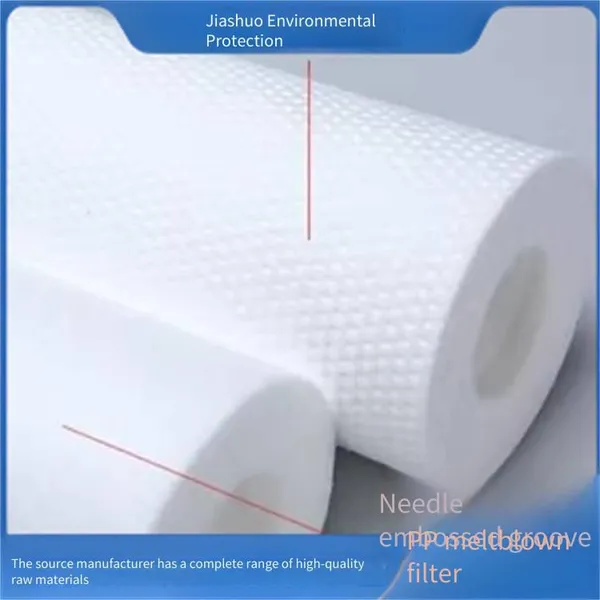 20-inch pp Melt-blown Filter Element With Embossed, Needled and Grooved Surface, Large Dirt-holding Capacity, Supplied by Jiashuo Environmental Protection photo-5