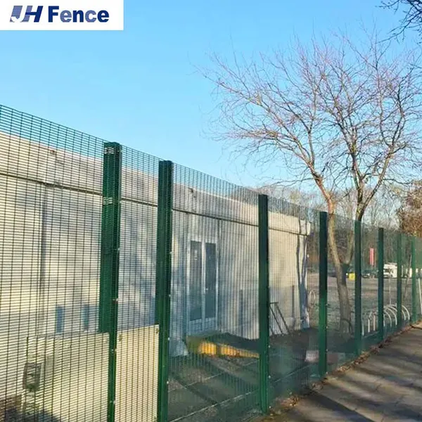 Customized South Africa Powder Coated Clear View 358 Anti Climb Railway Perimeter Welded Metal Wire Mesh Fencing photo-2