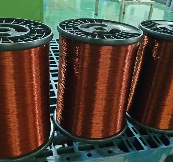 Solid Class 180 200 220C Enameled Round Aluminum Wire for Power Heating Industrial Auto Motor Winding photo-3