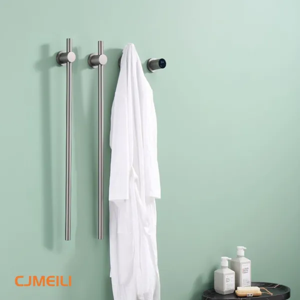 Bathroom Electric Heated Towel Rack, Towel Warmer for Bathroom, Wall Mounted Stainless Steel,5 Colours photo-2