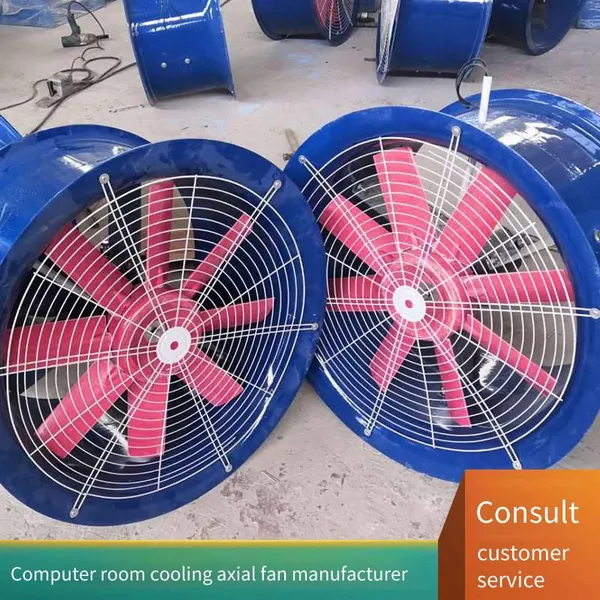4kw Axial Flow Ventilator, Frp Anti-corrosion Fiberglass Fan, Low Noise and High Air Volume Axial Fan photo-5