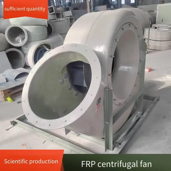 30kw Centrifugal Fan With Variable Frequency Control Induced Draft Fan, Gbf4-72-11-8c Made of Fiberglass, Air Volume of 30,000 photo-2
