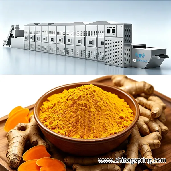 Industrial Microwave Oven for Flavor Extracts Drying and Sterilization Processing System